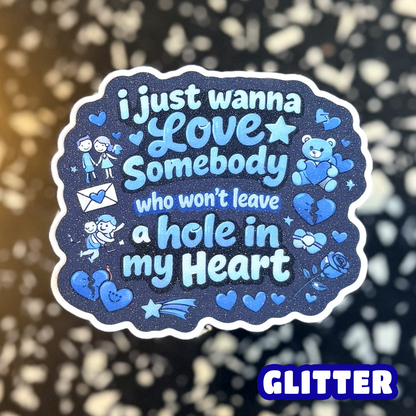 Glitrende klistremerker